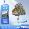 Wholesale of metal relief fridge magnets, tourist attractions, architectural tiles, museums and cultural and creative souvenirs in stock in Harbin Application Scenario